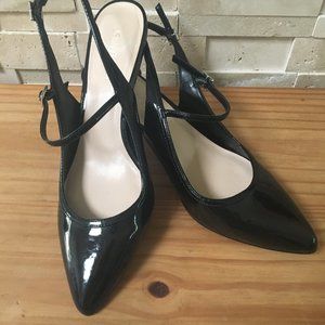 Classic Black Kitten Heel